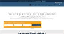Desktop Screenshot of franchisedirect.ie