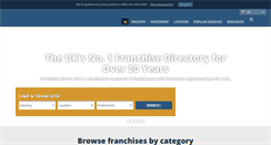Desktop Screenshot of franchisedirect.co.uk