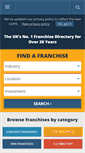 Mobile Screenshot of franchisedirect.co.uk