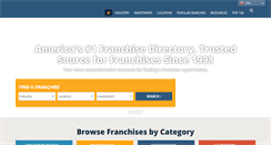 Desktop Screenshot of franchisedirect.com